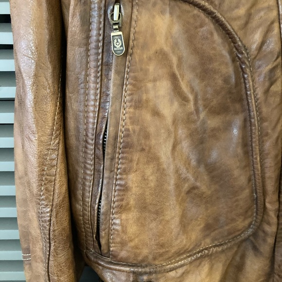 Belstaff Leather Stylish Bomber - Picture 4 of 10